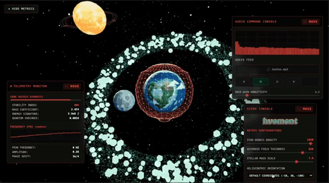Music Visualizer (ViveWorld)